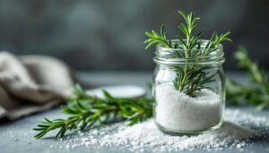 Natürlicher Raumduft: Warum Rosmarin und Salz im Glas besser wirken als Raumspray