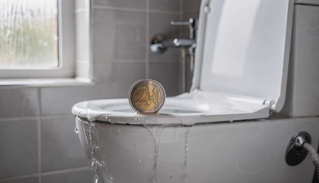 Tropfender Spülkasten: Die 2-Euro-Dichtung, die den Klempner-Einsatz erspart