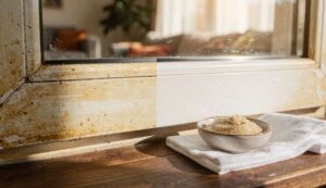 Fensterrahmen vergilbt? Diese Paste macht Kunststoff in Minuten wieder weiß